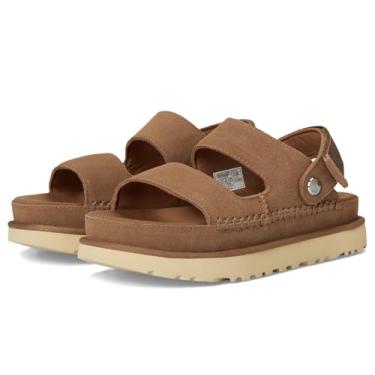 Imagem de UGG Sandália feminina Goldenstar Glide, Castanho, 35