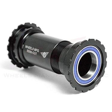 Imagem de Wheels Manufacturing Suporte inferior 86/92 com rolamentos ABEC 3, preto, eixo Shimano 24 mm