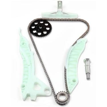 Imagem de SCITOO Conjunto de correntes de peças de sincronismo do motor, kits de corrente de distribuição, serve para Mini Cooper 1.6L l4 DOHC 16Válvulas Código do motor N14B16A 2007-2012 Ferramentas de