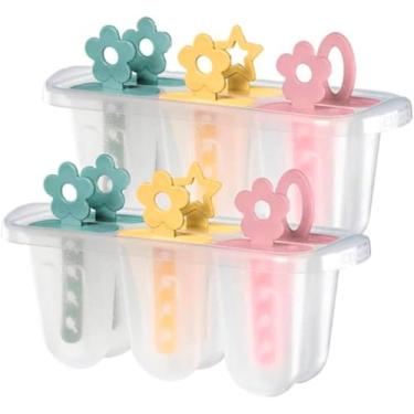 Imagem de Kit 2 Formas de Picolé com 12 Palitos – Picoleteiras Infantis, Forminhas para Sorvete Caseiro, Reutilizáveis