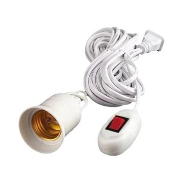 Imagem de Base De Lâmpada LED Universal De 2,3m-9,3m Com Interruptor Adaptador D