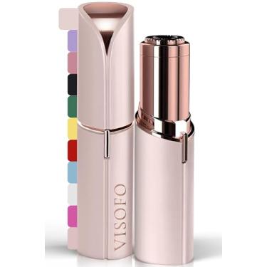 Imagem de Remoção de pelos faciais para mulheres | Dispositivo elétrico de barbear, ferramentas de remoção de dermaplaning de bigode pequeno, pinças, depilador, aparador facial, barbeadores, aparelhos de beleza