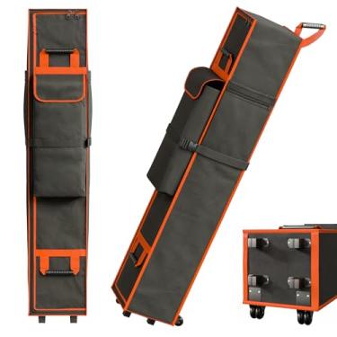 Imagem de Peça de reposição para bolsa de barraca de 25,4 x 25,4 x 167,6 cm, projetada para tendas pop-up de 25,4 x 25,4 cm, vem com alças e rolos para facilitar o transporte. Feito de tecido Oxford impermeável