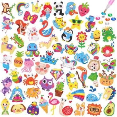 Imagem de Kit Adesivos De Pintura Com Diamantes Para Crianças Infantil Adequado Para Meninos E Meninas (60)
