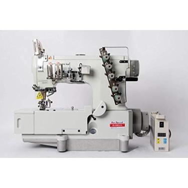 Imagem de Máquina de Costura Industrial Galoneira Plana Fechada 220v com Motor Direct Drive Ss5500d-01 Sun Special