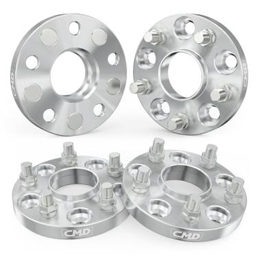 Imagem de Adaptadores de roda 5 x 120 a 5 x 114,3 compatíveis com BMW, adaptador Hubcentric de 20 mm (0,8") com furo central 72,6 mm (Hub) a 60,1 mm (roda), cubo 5x120 e furo de 72,6 mm para montagem 5 x 114,3