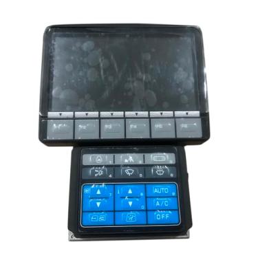 Imagem de XCparts Monitor de escavadeira 7835-31-3010 7835-31-3011 Escavadeira PC130-8 PC160LC-8 PC138US-8 PC78US-8 Guage Cluster Parts 7835-31-3012 Monitor Display Panel