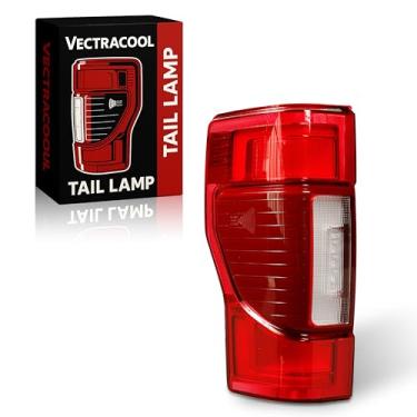 Imagem de Luz traseira esquerda tipo halogênio com lâmpada de ponto cego não incluída compatível com Ford Super Duty F-250/F-350 2020-2022 Substituição # LC3Z13405A LC3Z13405D