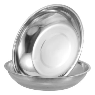 Imagem de STOBAZA 2 peças de reposição de pratos de pesagem, tigela de aço inoxidável para balança de alimentos, cozinha de laboratório