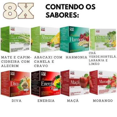 Imagem de Chá em Sachê - Kit com Sabores diversos de Chá - Caixinhas de Chá Vari
