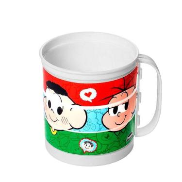 Imagem de Copo Giratório Turma Da Mônica 360ml Caneca Infantil - Plasútil