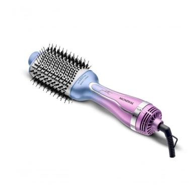 Imagem de Escova Secadora Juliette Mondial 1200W Bivolt ES-JU-03 Azul/Rosa
