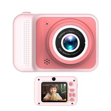Imagem de Câmera digital infantil | Brinquedos infantis com câmera HD para meninas de 3 a 8 anos - Câmera digital para crianças com tela de proteção ocular, câmera infantil para criança, menina, menino, Hoghaki