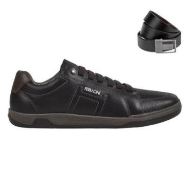 Imagem de Kit Sapatênis Ferracini Lexus Masculino + Cinto-Masculino