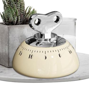 Imagem de Temporizador magnético de cozinha - Relógio magnético de cozinha de 60 minutos - Ferramenta de jantar em casa para assar, grelhar, churrasco, treinos, idosos, crianças, chefes profissionais, sala de