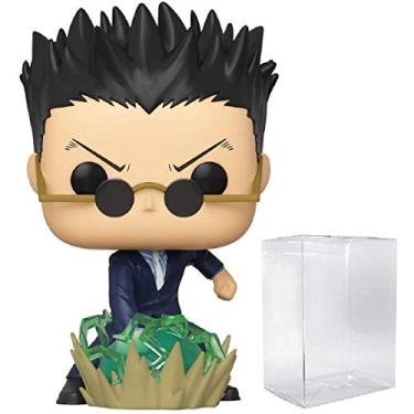 Imagem de POP Anime: Hunter x Hunter – Boneco Funko Pop! de vinil do Leorio (combinado com capa protetora Pop Box)