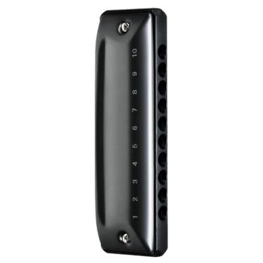 Imagem de Gaita profissional gaita profissional nível de desempenho polimento de metal desempenho suave ideal para amantes de música (E)