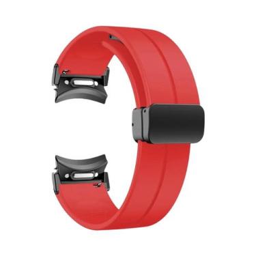 Imagem de Pulseira Magnética De Silicone Para Samsung Galaxy Watch, Faixa Esport