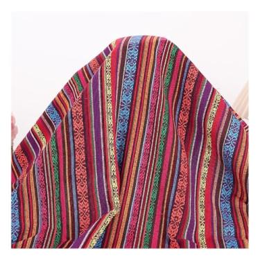 Imagem de Tecido Étnico, Geométrico Boêmio Padrão Abstrato Decorativo Para Costura Saco De Roupas Toalha De Mesa Sofá Travesseiro Artesanato DIY(5#,1.5x9m/4.9x29.5ft)