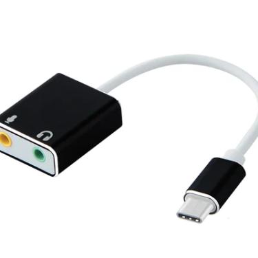 Imagem de Adaptador P2 Magnus, 3.5mm, Duas Vias Para USB-C