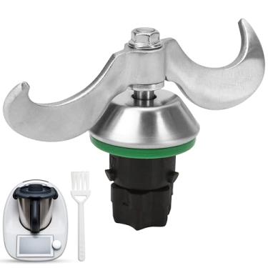 Imagem de Cabeça de lâmina de massa de amassar compatível com Thermomix TM5/TM6/TM31 Misturador suave de mistura de farinha (TM5/TM6) para peças de máquina de fazer pão compatíveis com acessórios Thermomix