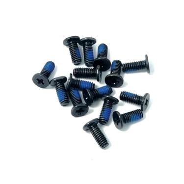 Imagem de Zahara Parafusos de substituição da capa inferior inferior preta para laptop MSI MS-17M1 GS76 Stealth 11UE/11UG/11UH,Creator 17 B11UE/B11UG/B11UH