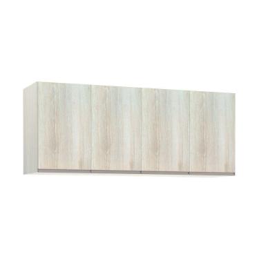 Imagem de Maleiro Casal Luciane 4 Portas Prime Plus 165 Cm Crema