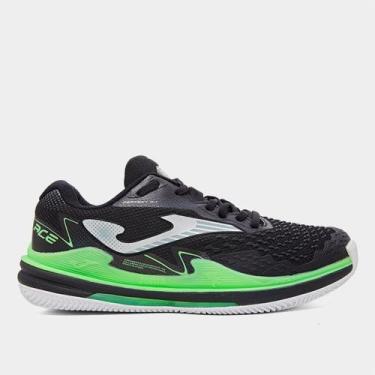 Imagem de Tênis Joma Ace Pro Saibro Masculino, Preto, Verde, 42