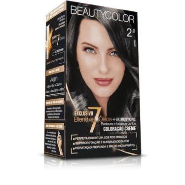 Imagem de TINTURA BEAUTY COLOR 2.0 PRETO - Coloração Capilar