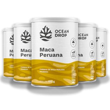 Imagem de Kit 5 Maca Peruana Ocean Drop 150g