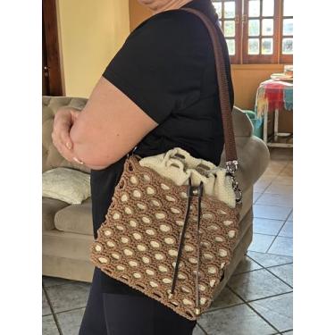 Imagem de Bolsa saco em croche