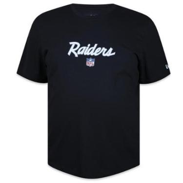 Imagem de Camiseta Plus Size Regular NFL Las Vegas Raiders Masculino-Masculino
