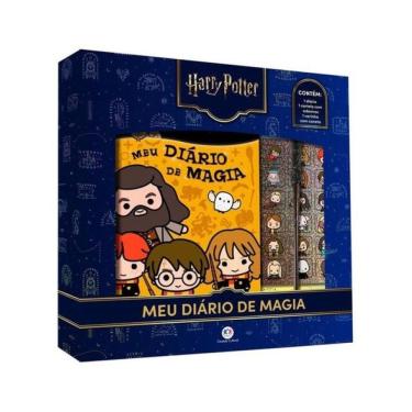 Imagem de Harry Potter - Meu Diário De Magia Com Varinha-Caneta E Adesivos