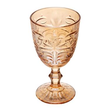 Imagem de WOLFF - Taça de Água Arabesco Âmbar 320ml Cristal Ecológico