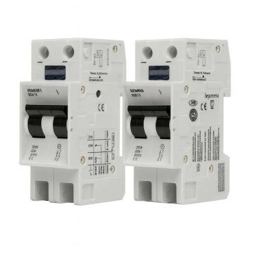 Imagem de Kit 2 Disjuntores Bipolar Siemens Curva B 32A 2 Pólos