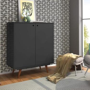 Imagem de Sapateira Retrô Plus Preta