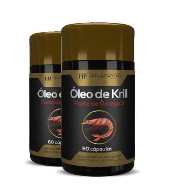 Imagem de 2X Oleo De Krill 60Caps Hf Suplementos