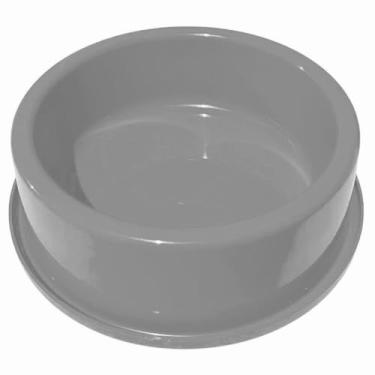 Imagem de Comedouro Bebedouro Antiformiga para Cães e Gatos, 300ml, Plástico Resistente, BPA Free, Base Estável, Barreira de Água (Cinza)