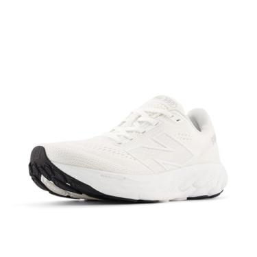 Imagem de New Balance Fresh Foam X 880 V14 Tênis de corrida feminino, Branco/prata metálico/sal marinho, 6 Wide