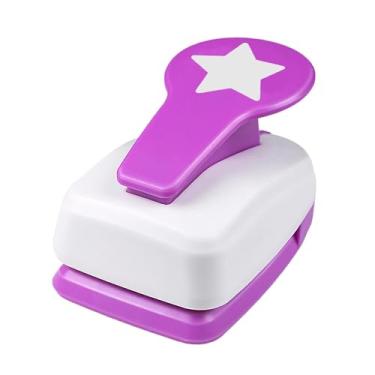 Imagem de Sclmgo Perfurador de Papel Artesanal, Perfurador de Formatos, Perfurador de Papel Que Economiza Trabalho, Estrela