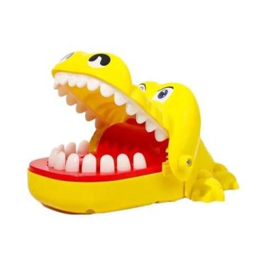 Imagem de Brinquedo De Crocodilo Que Morde O Dedo Para Crianças, Jogo De Festa C