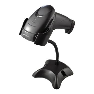 Imagem de Leitor de código de barras com suporte C3Tech LB-50BK USB 1D