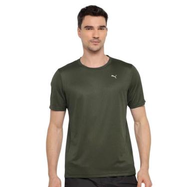 Imagem de Camiseta Puma Performance SS Masculina - Verde 3XG-Masculino