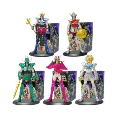 Imagem de Figura De Ação Anime De 19CM Phoenix Ikki Hyoga Seiya Shiryu Em Armadu