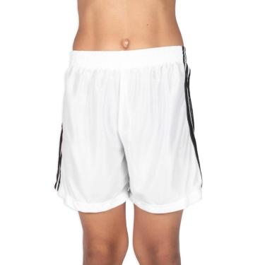 Imagem de Short I Sport Listras Futebol Juvenil Branco-Unissex