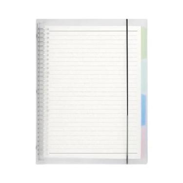 Imagem de Caderno Destacável De Folhas Soltas Fofo Com 60 Folhas, Material Escol