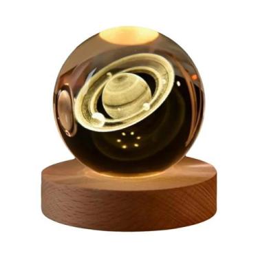 Imagem de Lâmpada LED USB Bola De Cristal Galáxia Para Presente De Aniversário, 