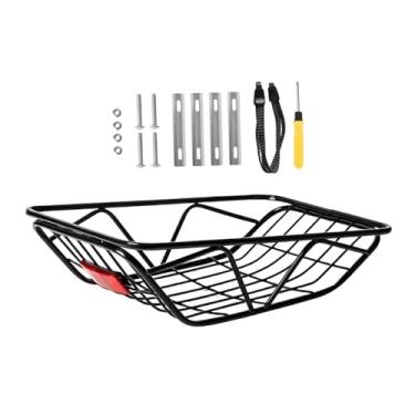 Imagem de Dynwave Cesto traseiro grande para bicicleta, ideal para transportar bagagem em bicicletas de montanha. Reforçado, prático e à ferrugem, Style B