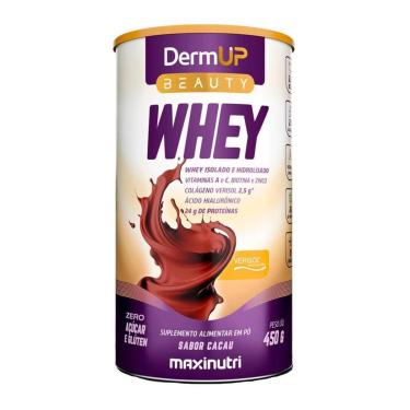 Imagem de DermUp Beauty Whey Sabor Cacau 450g Maxinutri-Unissex