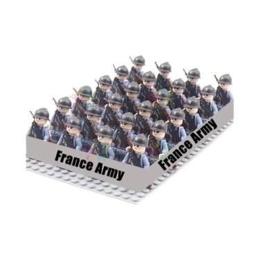 Imagem de Mini Figuras De Ação Da Segunda Guerra Mundial Soldados Dos EUA, União